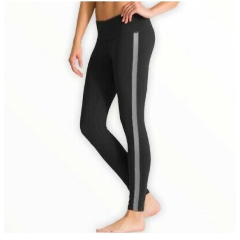 Athleta City Limits Chaturanga Tights Side Stripe